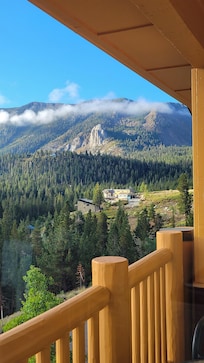 View from the balcony