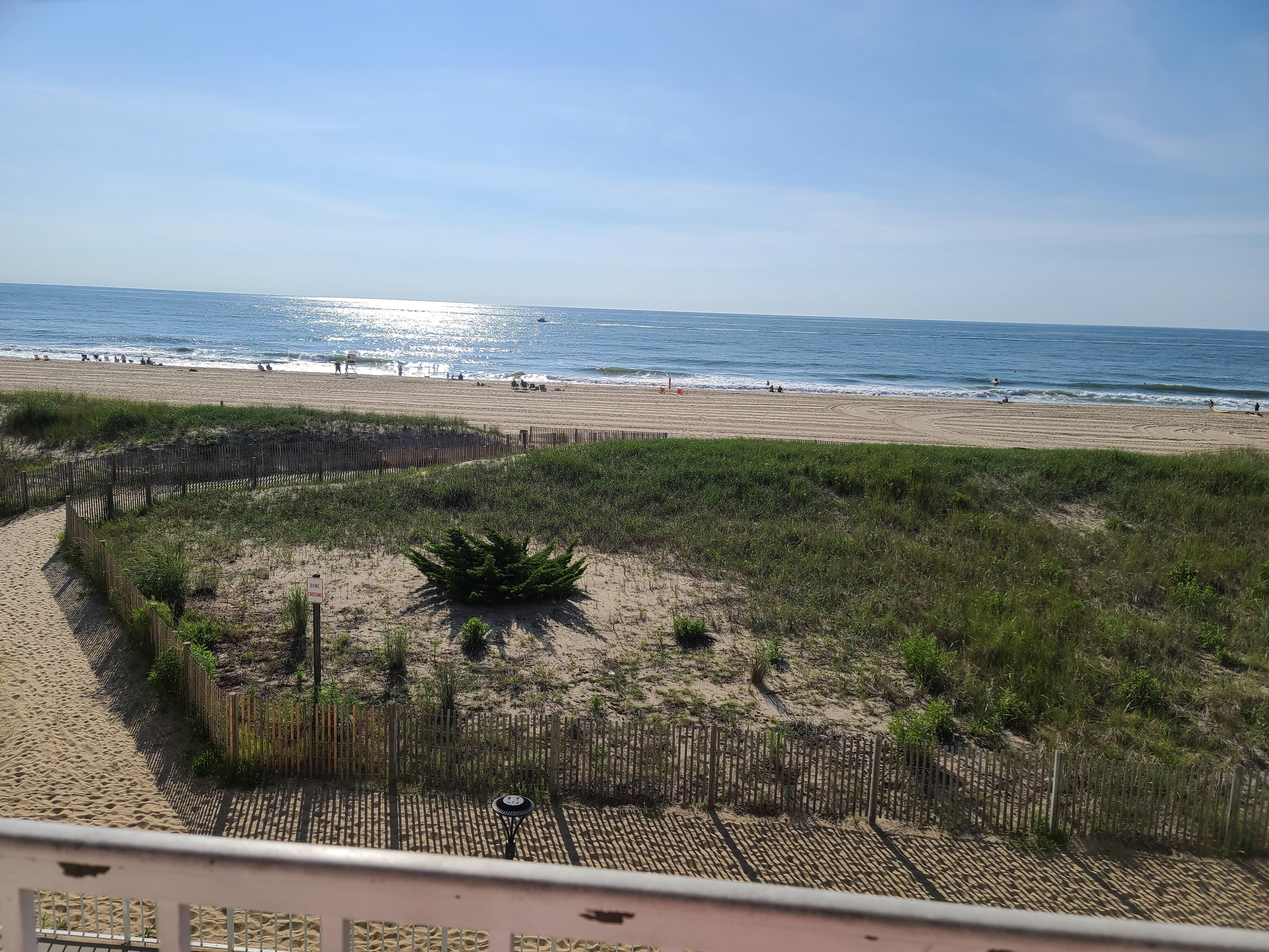 View from ocean front balcony 