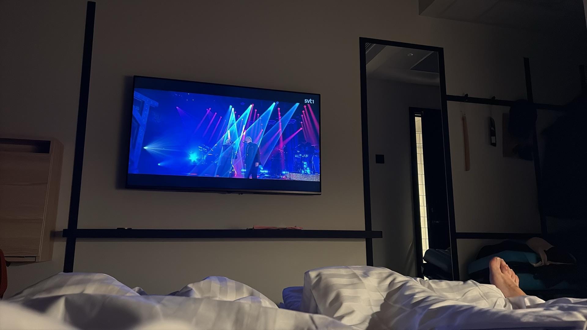 Så bra med stor teve ❤️