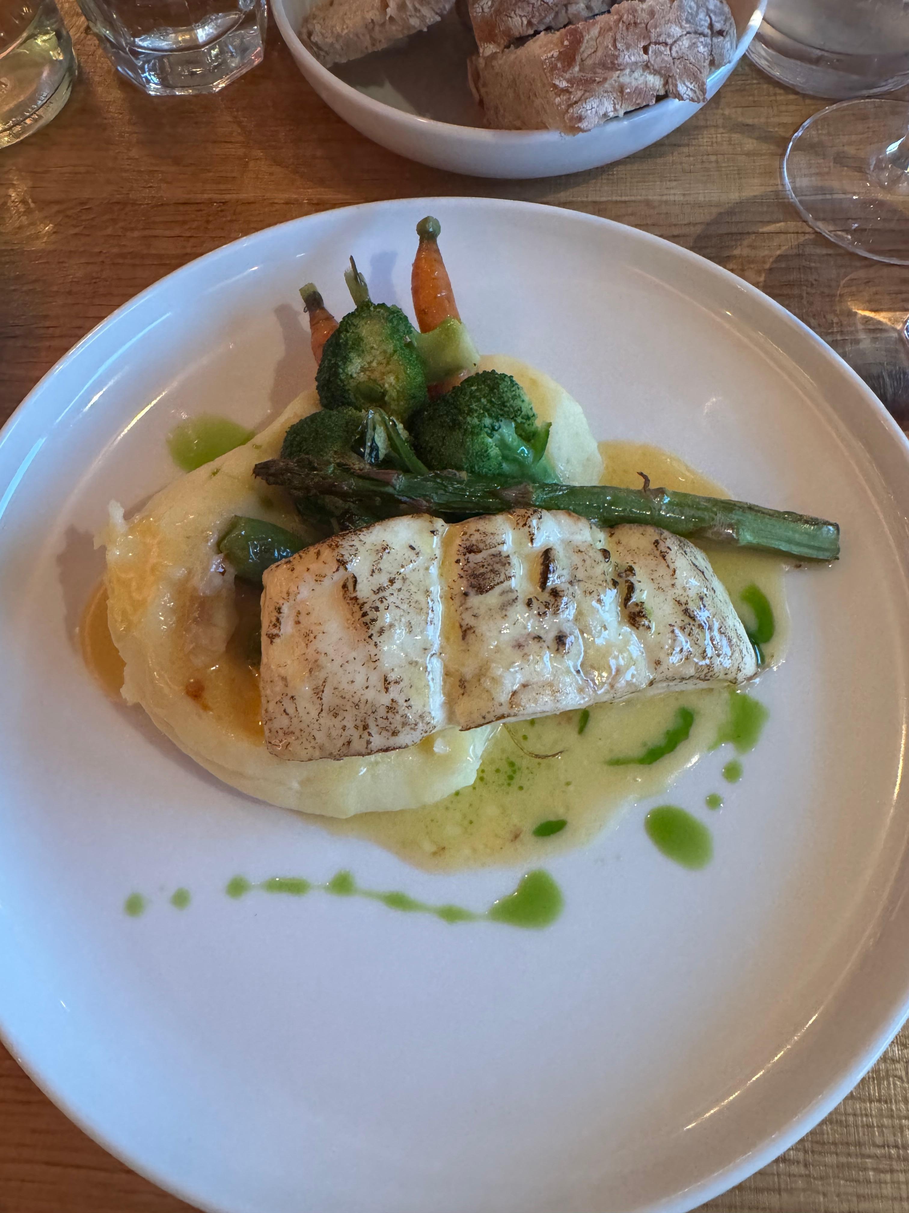 Catch of the day, Halibut. 