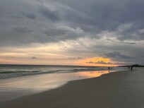 Beautiful beach perfect for evening walks
