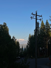 pretty view from the outside grilling area