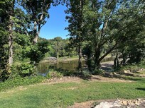 Pigeon River. This is the view from the patio.