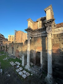 20 feet from the hotel