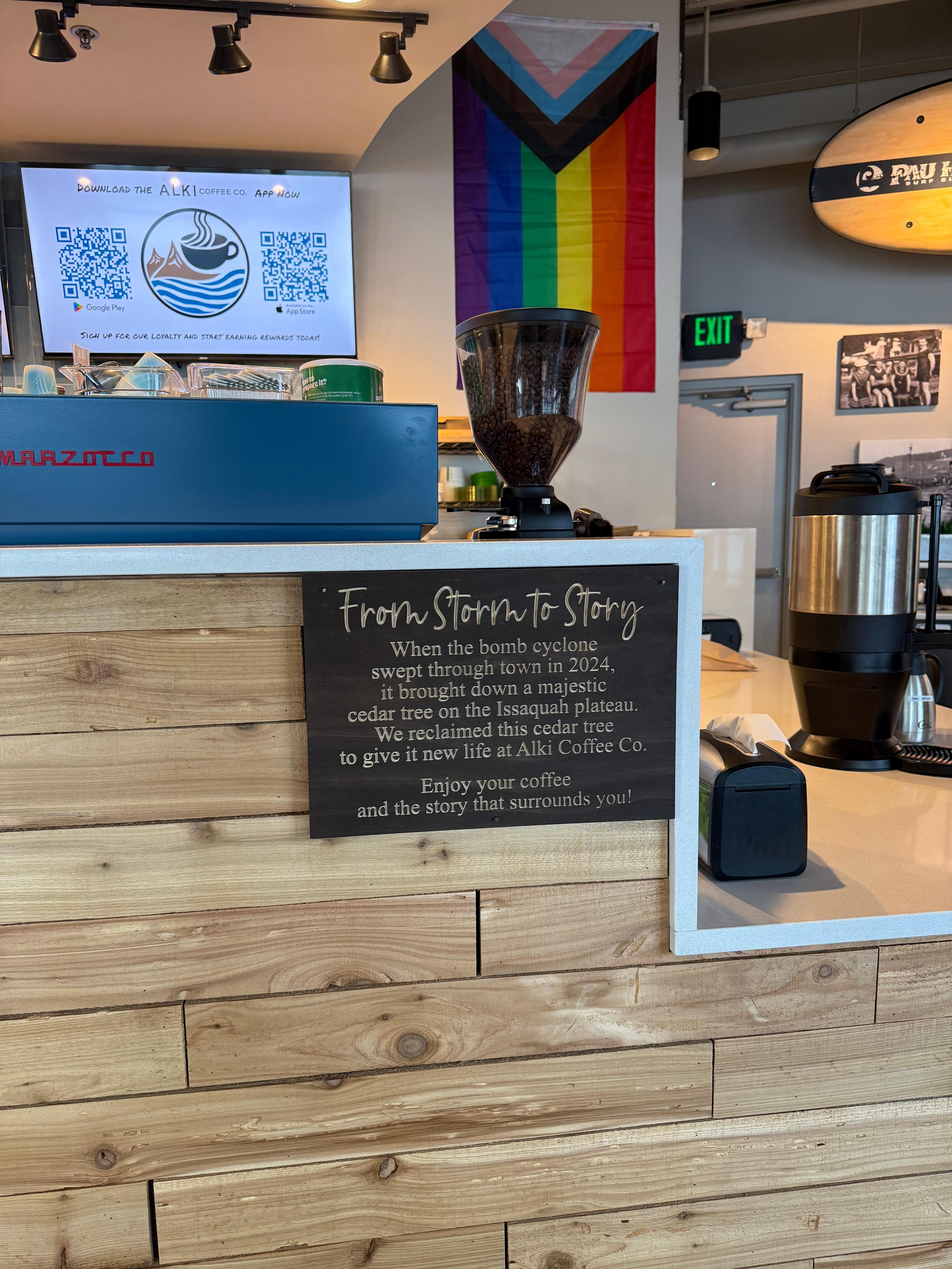 Alki coffee shop