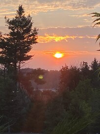 Sunrise on the Front Porch