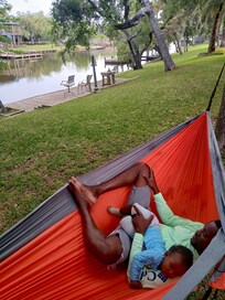 Brought our hammock