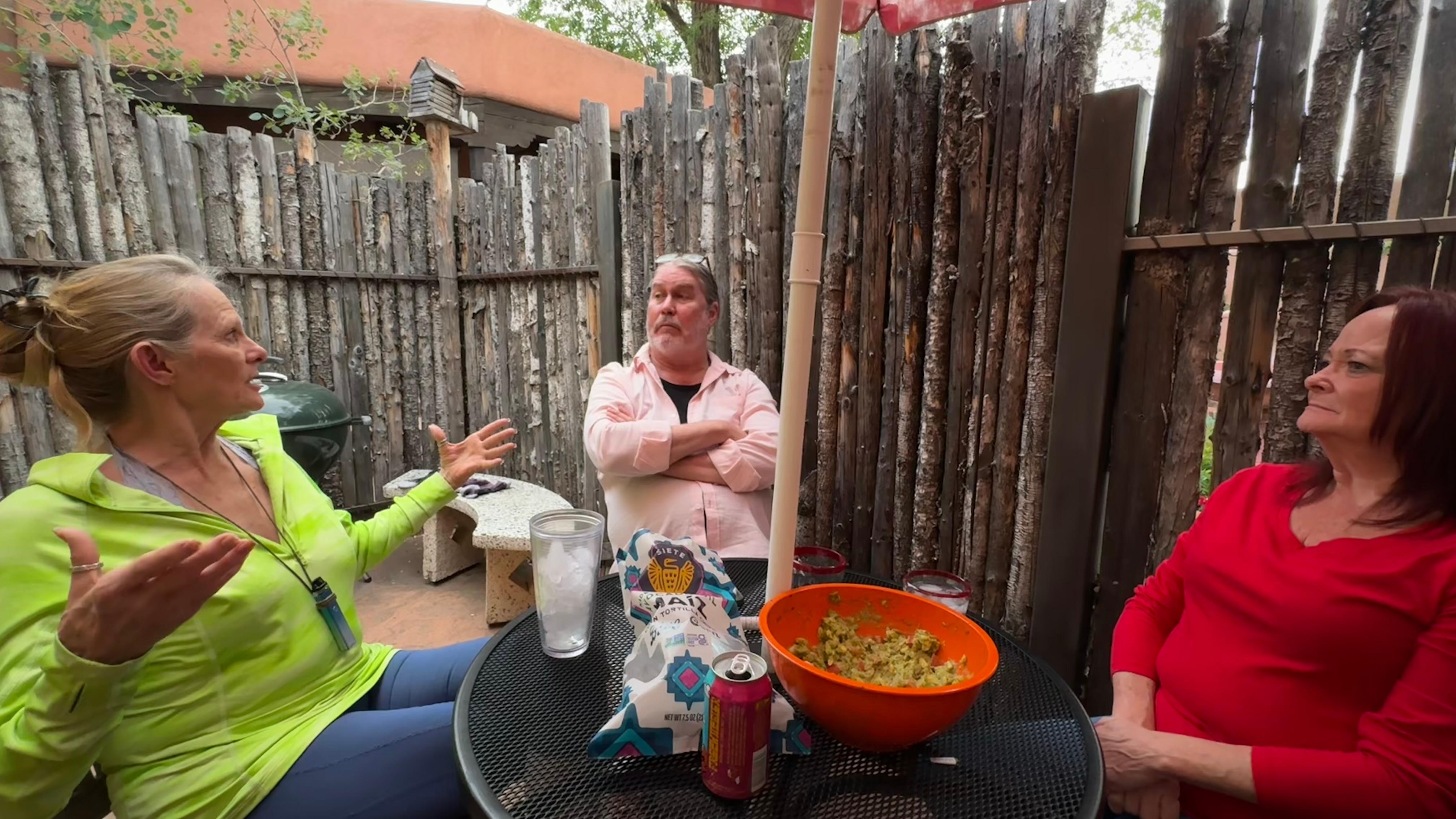 Private patio