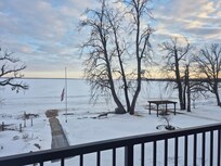 Beautiful view from my lake side room.