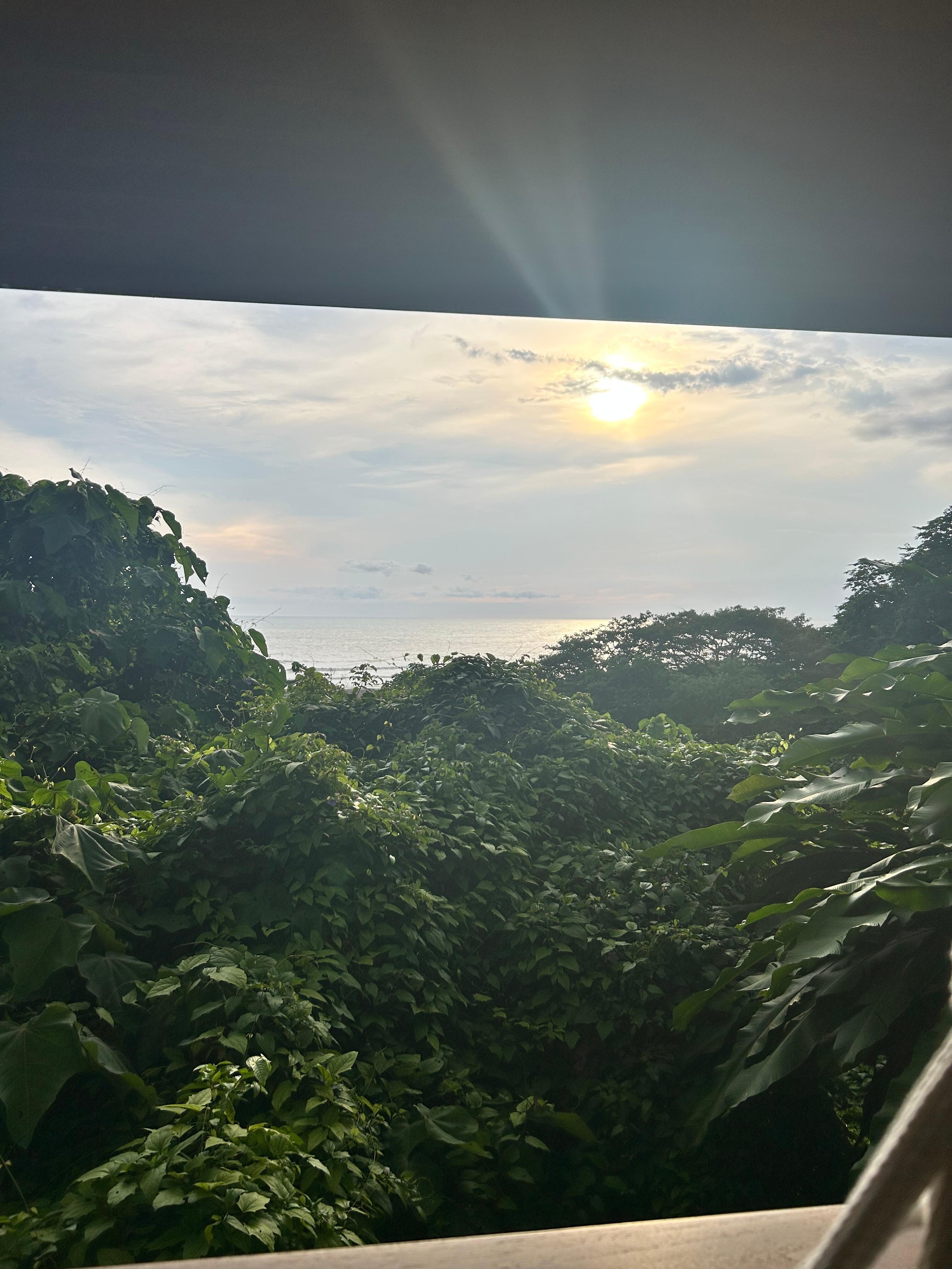 Sunset from room 