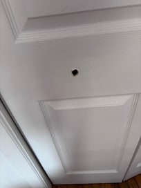 Missing closet handle.