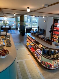 Man konnte auch für den Tagesausflug einkaufen (man muss kein Geschäft suchen)