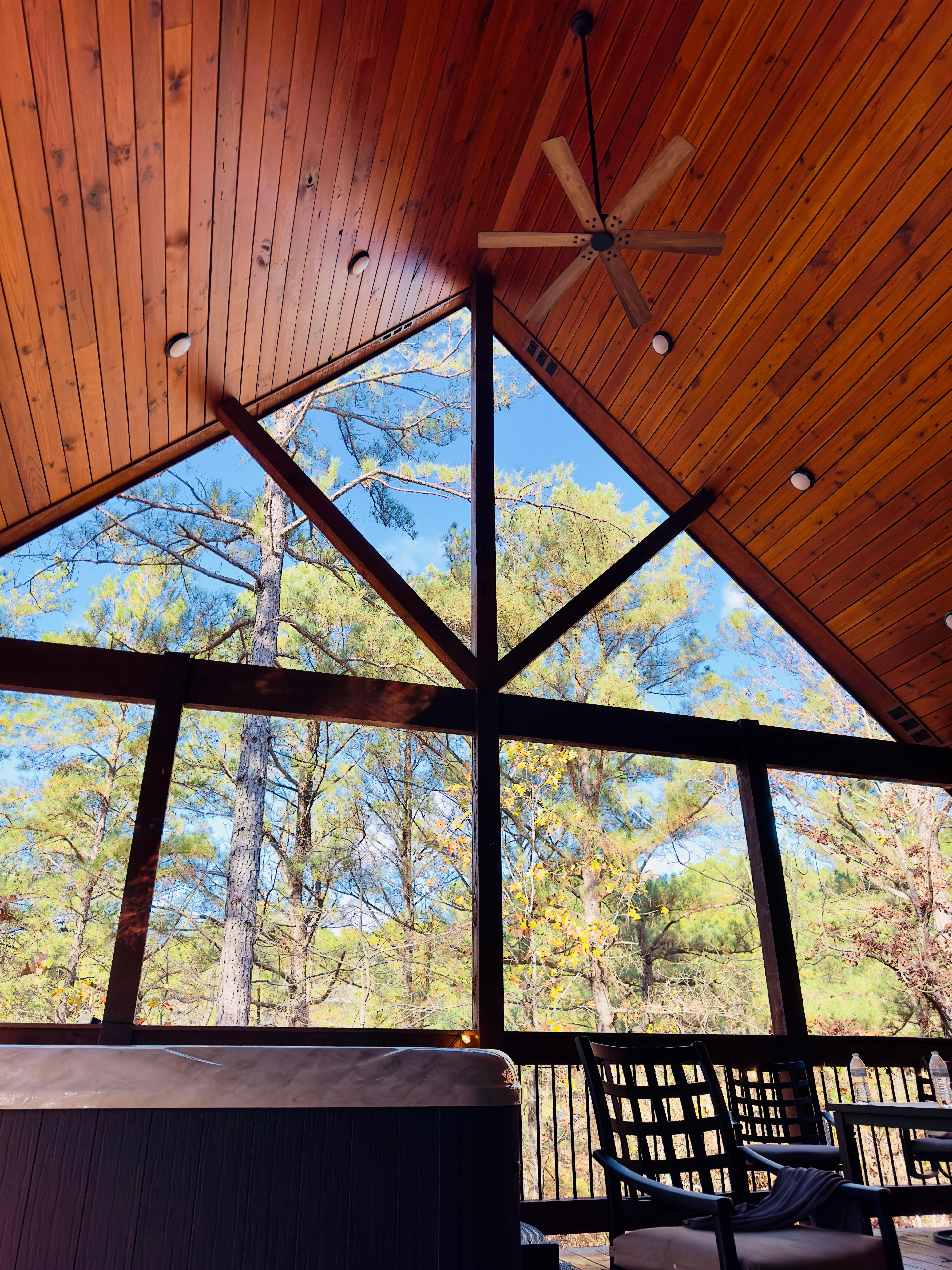 Nice views from the patio