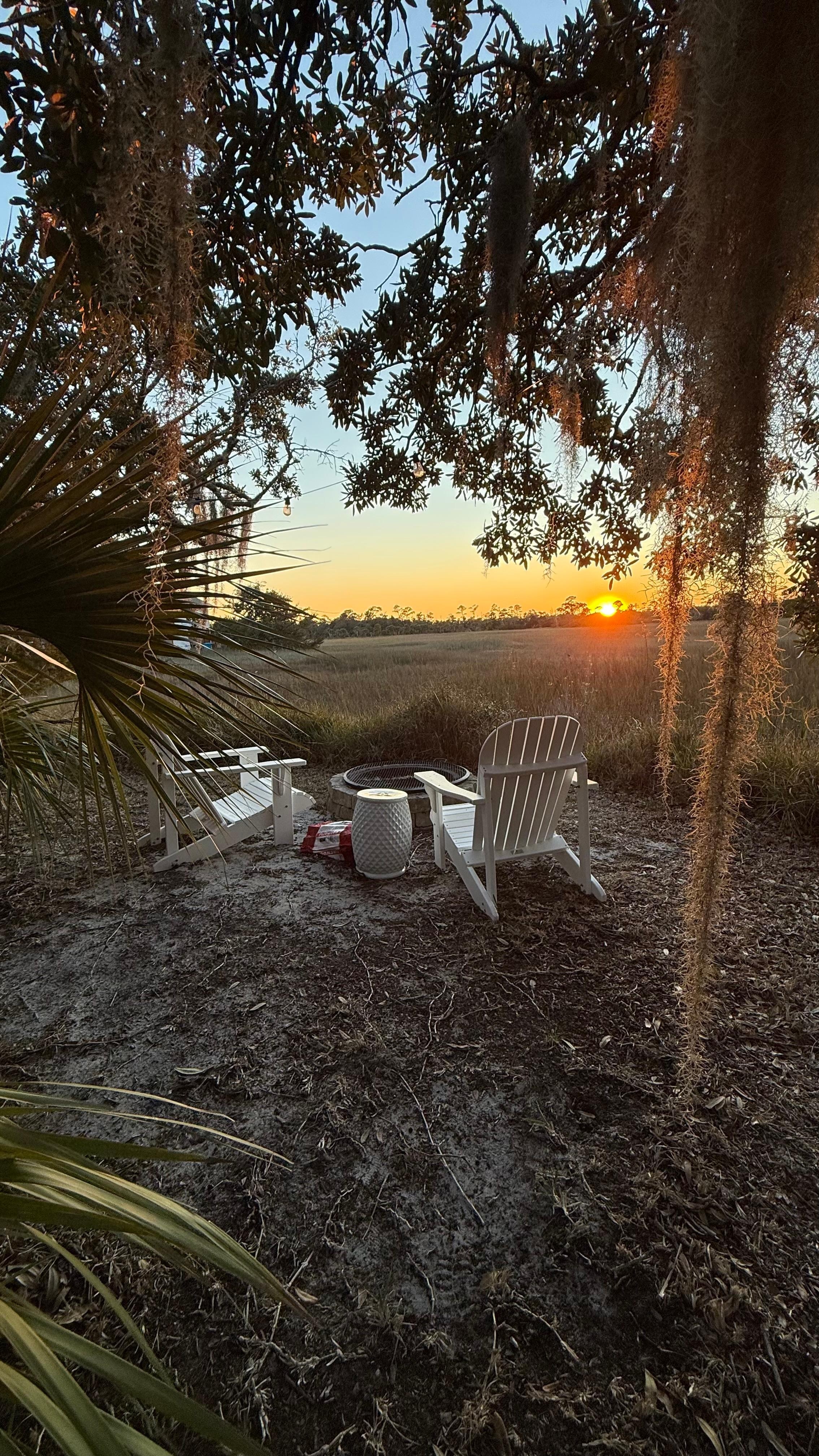 Low country sunset views. 