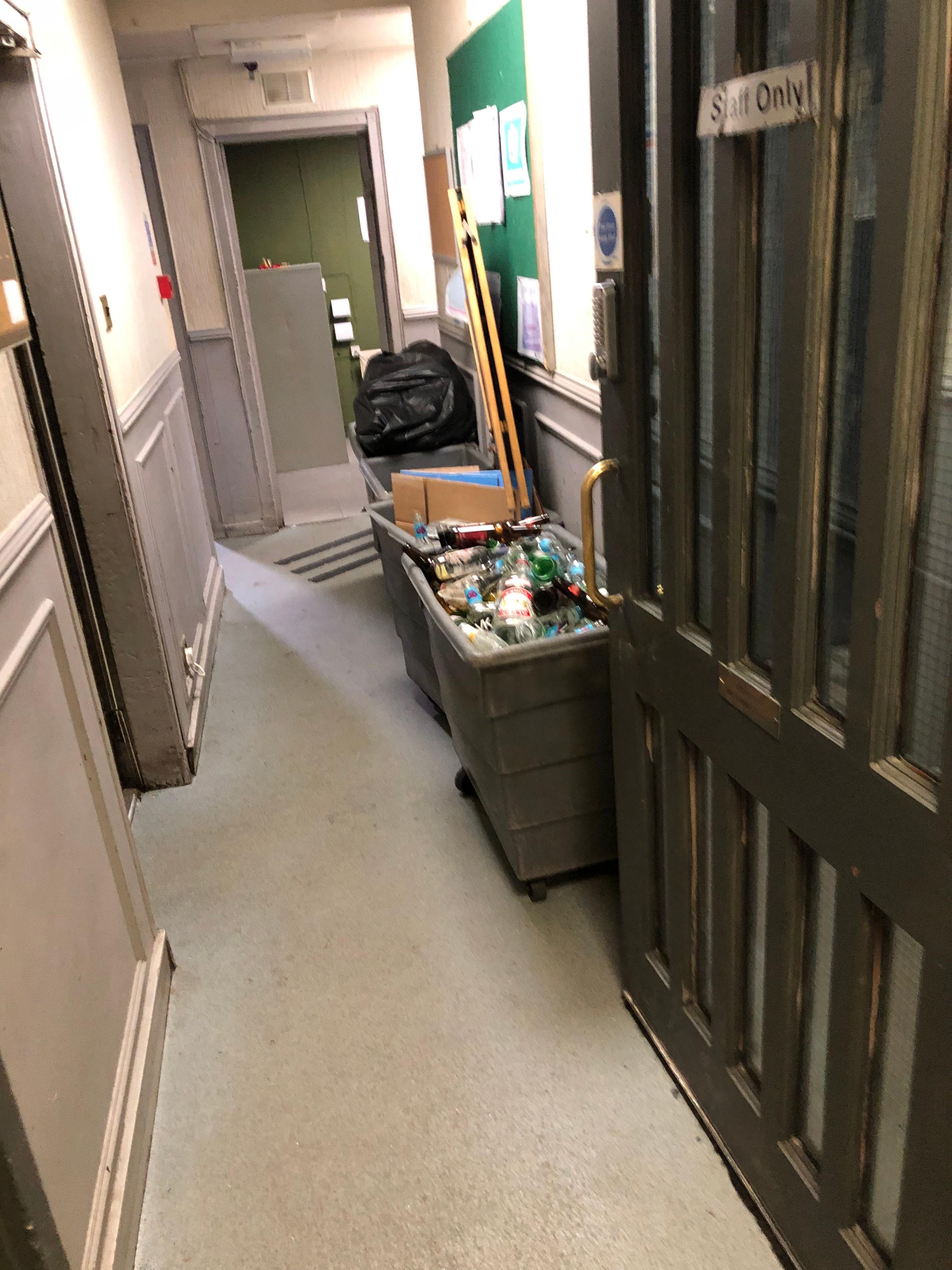 Hallway by lobby