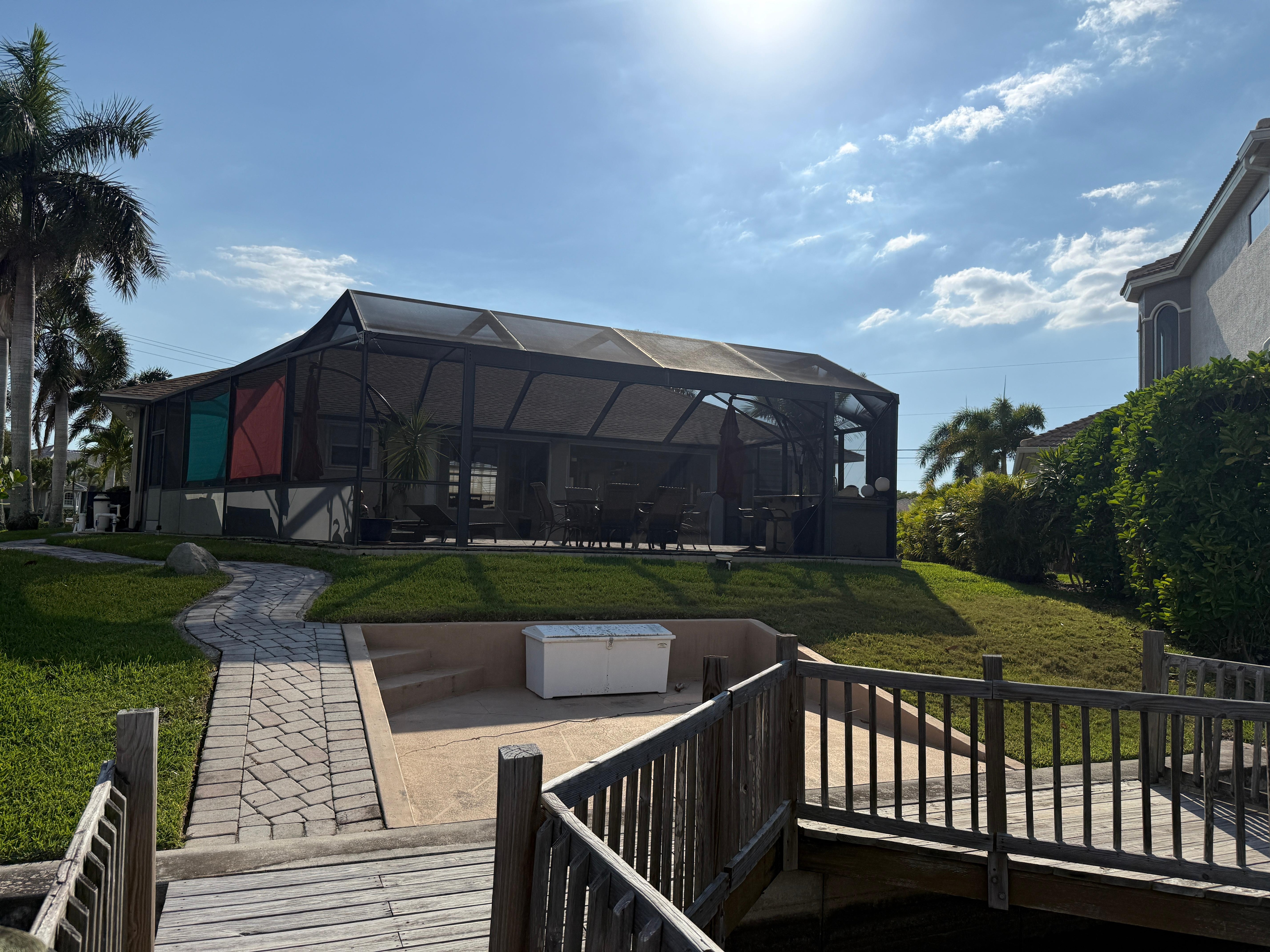 House from the channel