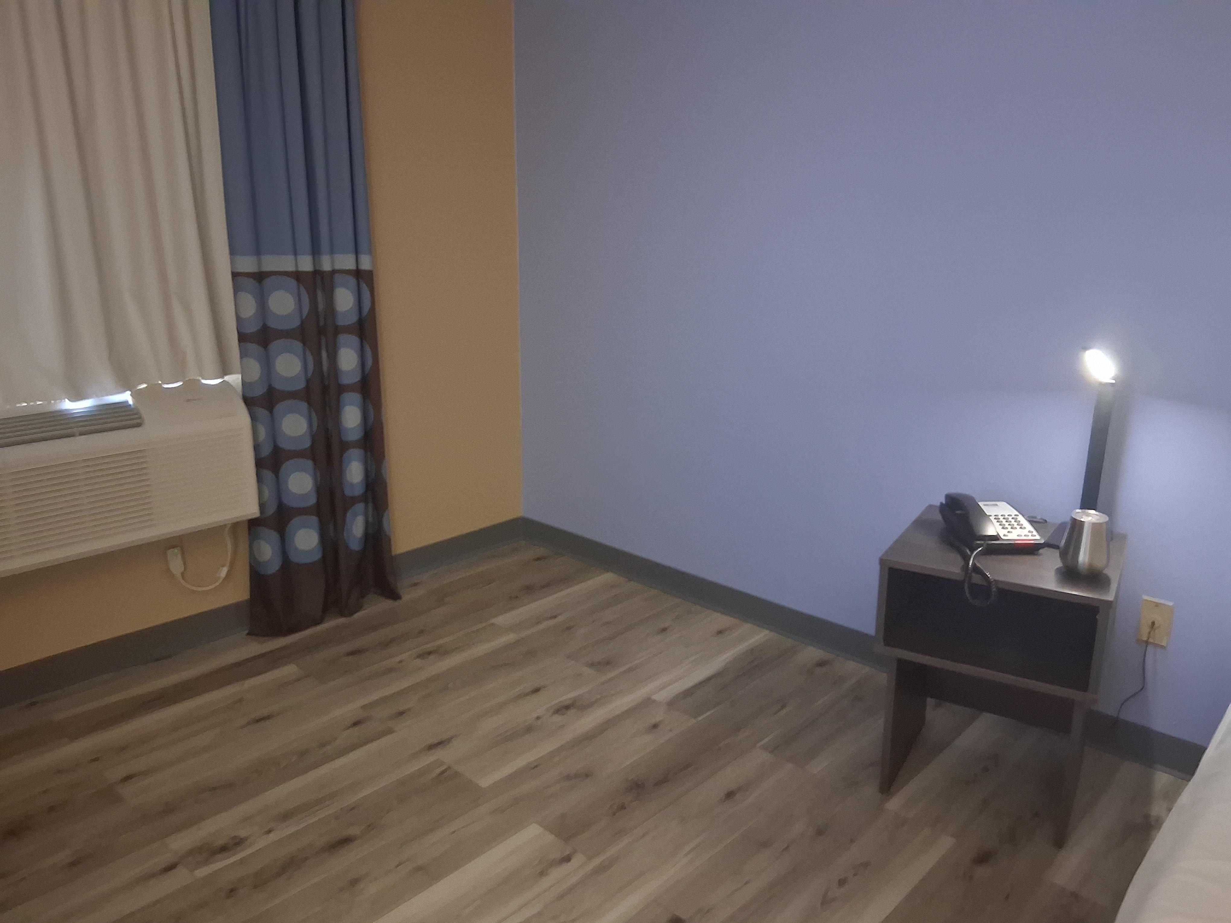 Lack of anywhere to sit