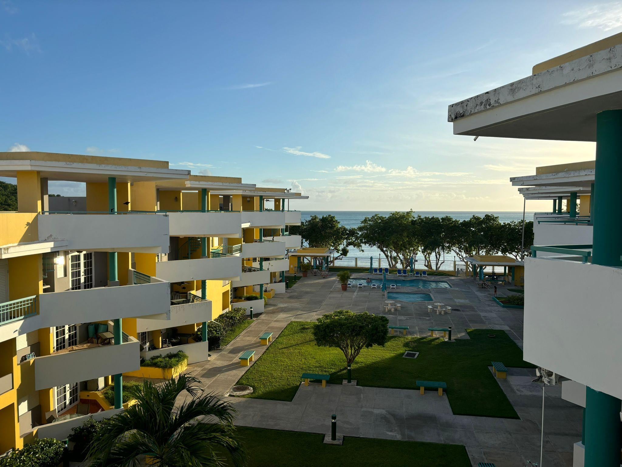 Early morning from the apartment