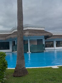 Construction throughout the resort