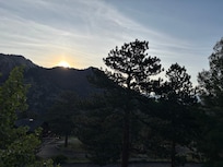 View from the front deck