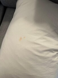 Pillows that did get delivered had stains on them