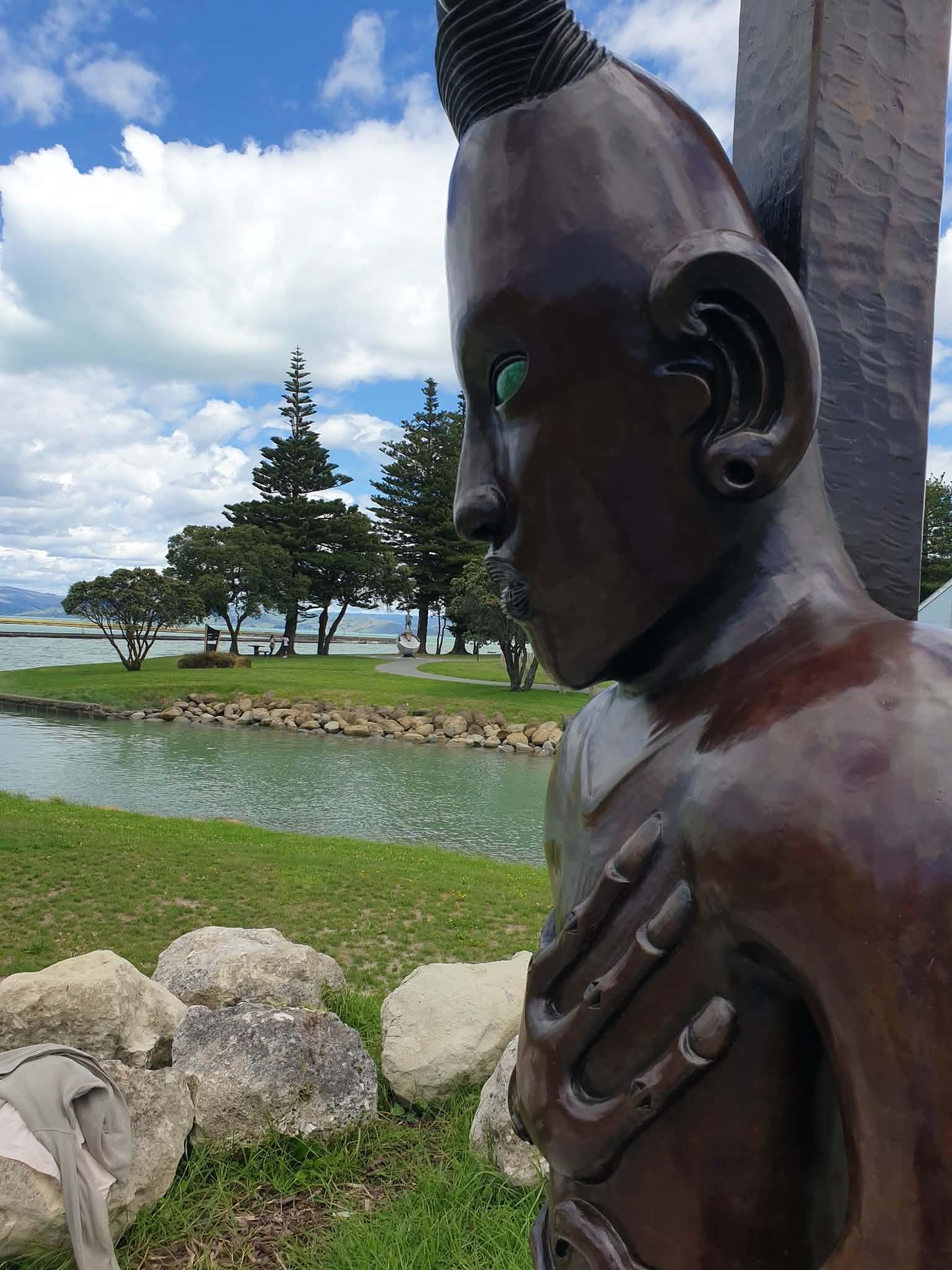 Walk along the riverside