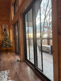 Breathtaking views from inside.