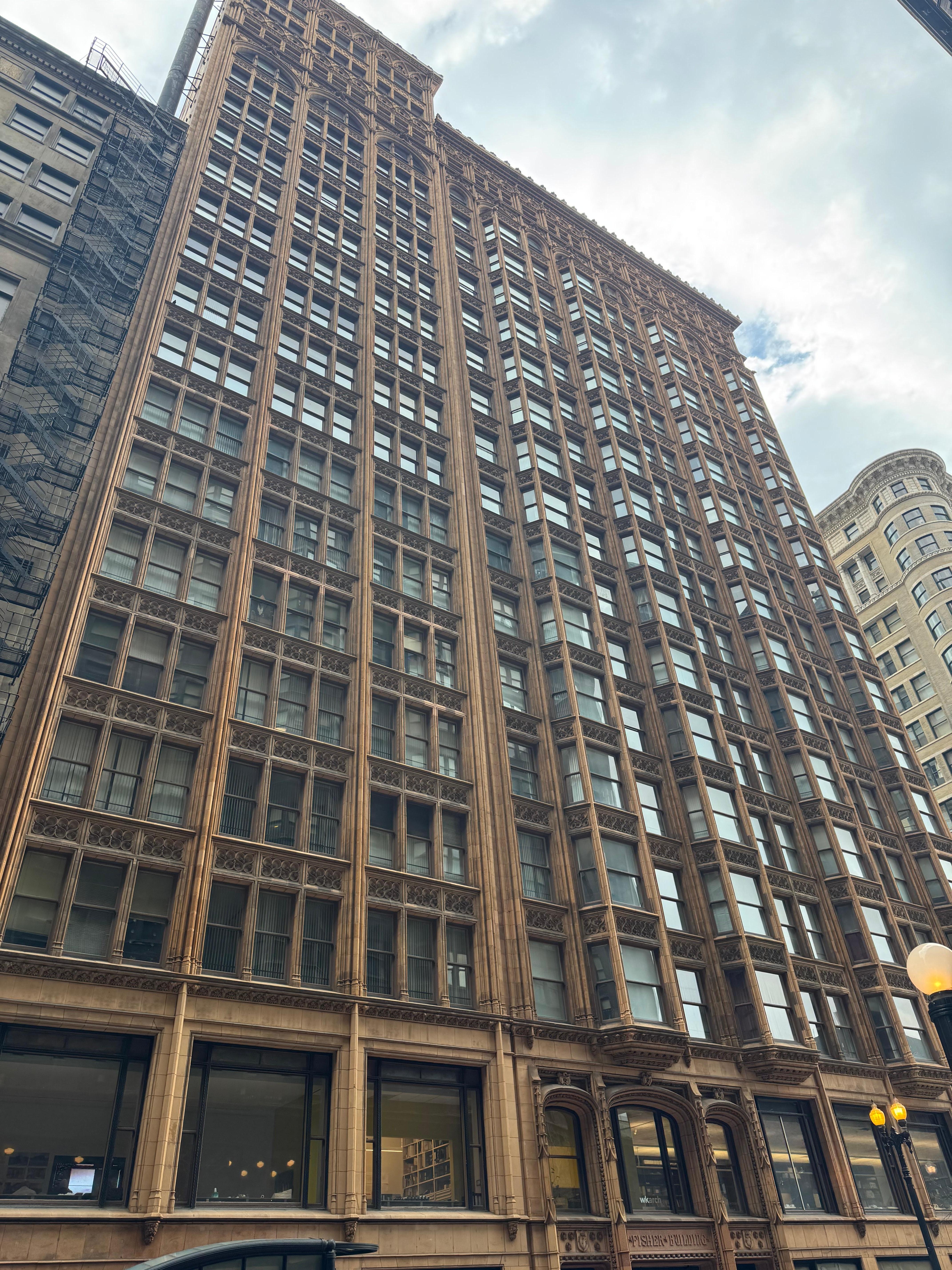 The Fisher Apartments building