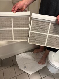 Dirty AC filters