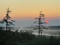 Sunrise over the Crooked River