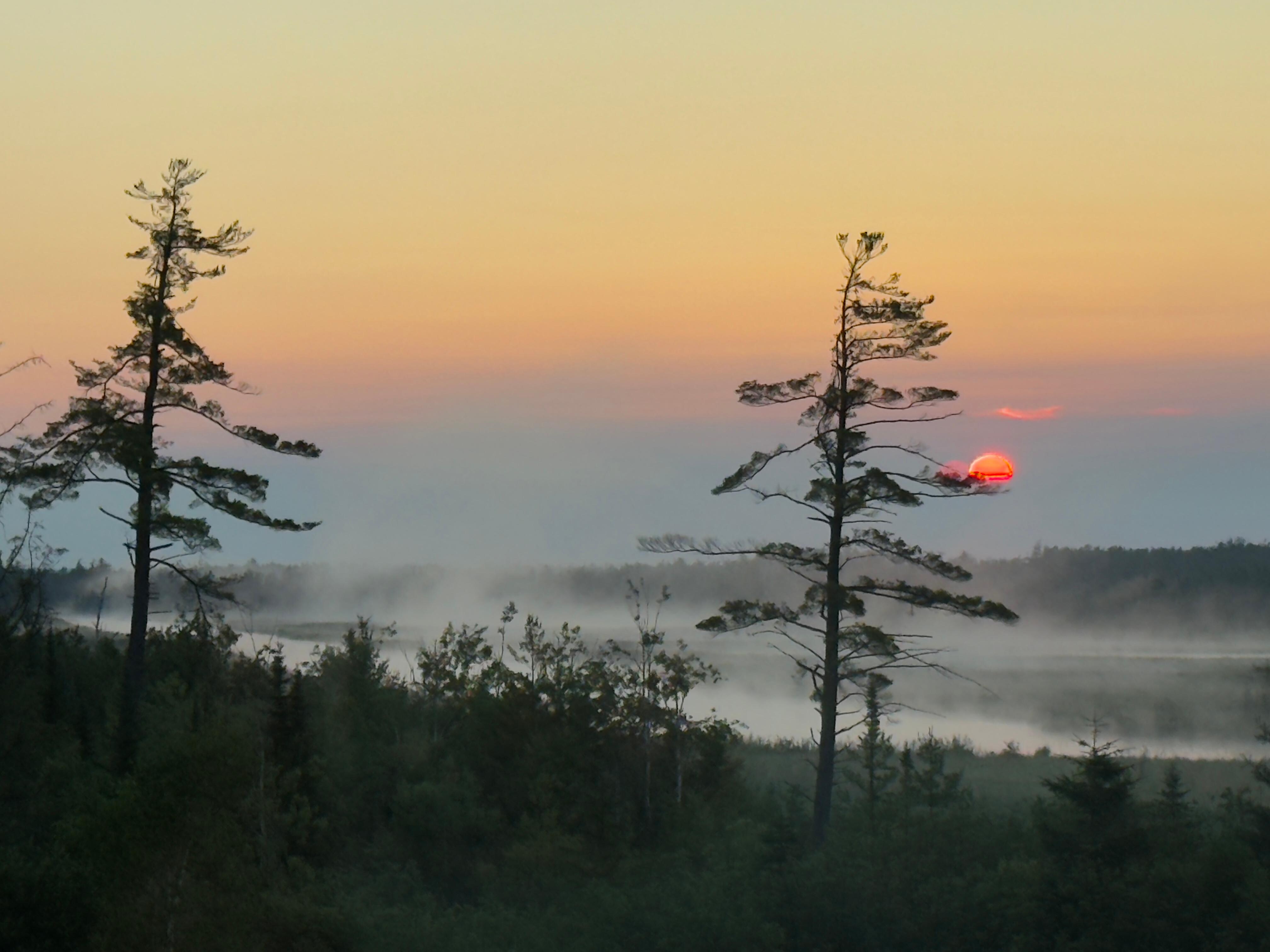 Sunrise over the Crooked River