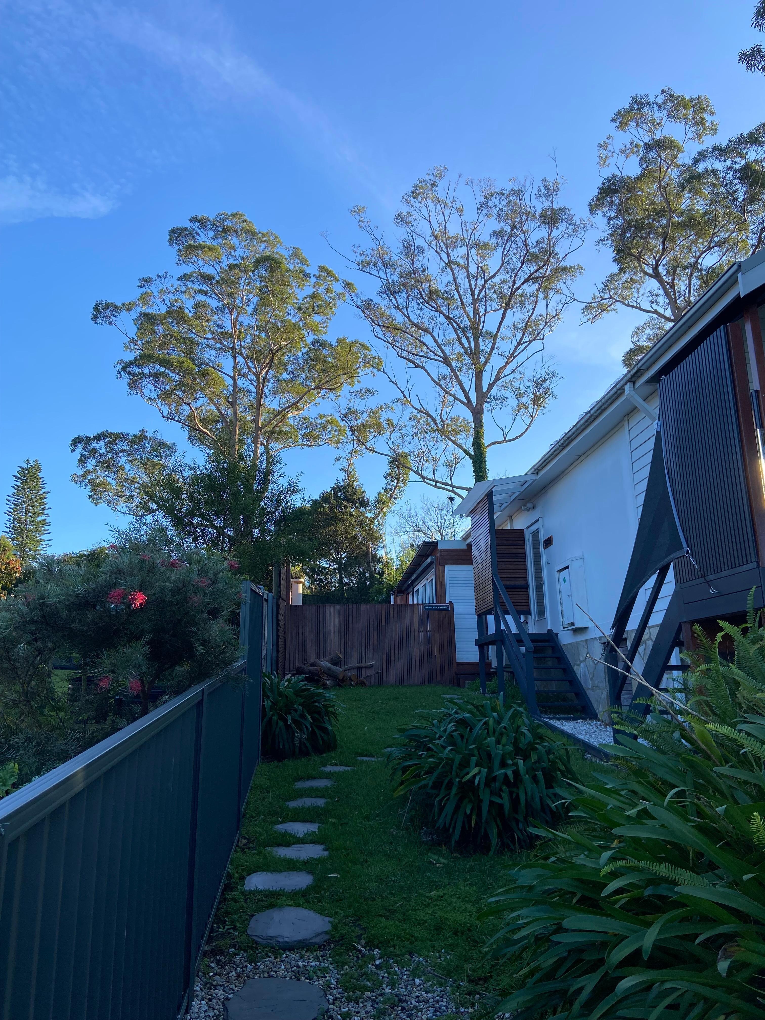 The property is easy to get to and the path is nice and open.