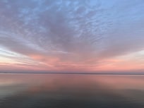 View from the deck at sunset.