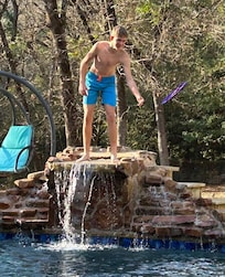 Older kids loved the pool.