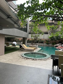 朝食会場からの眺め