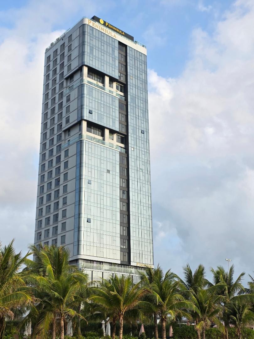 The Hotel From The Beach