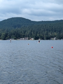 View of lake from dock