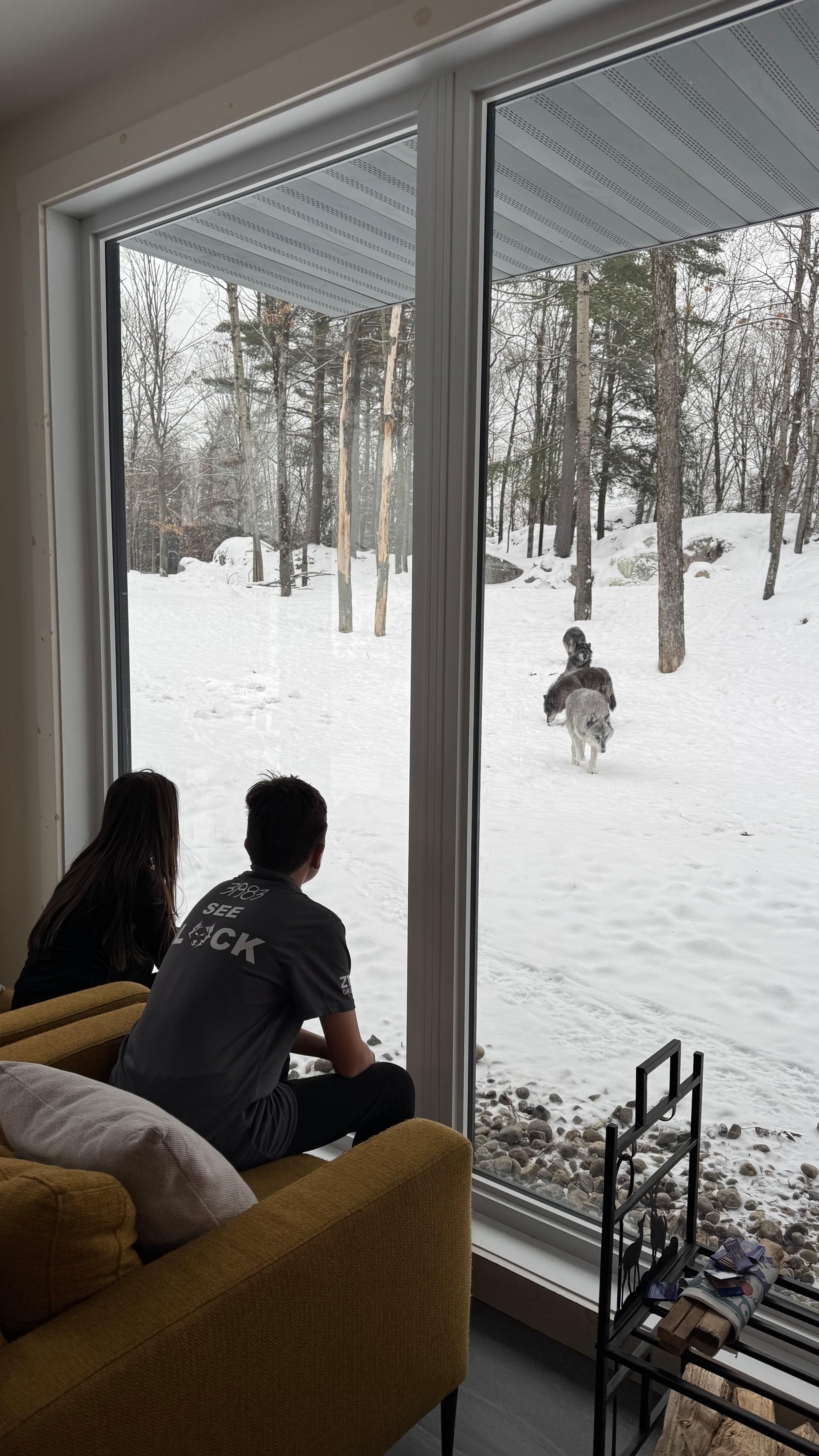 We stayed at chalet de loops