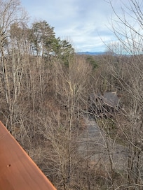 View from the deck