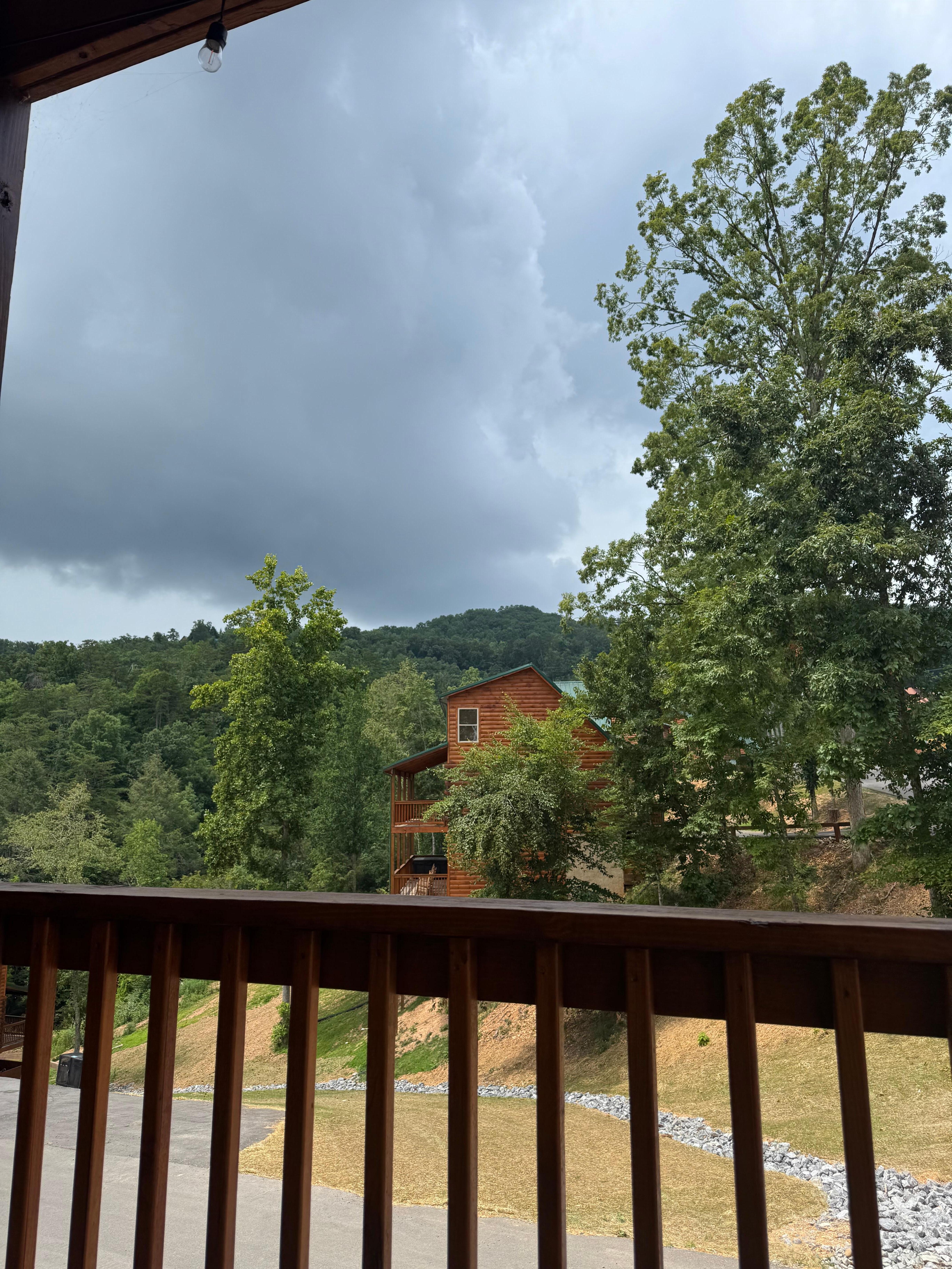 View from the second deck
