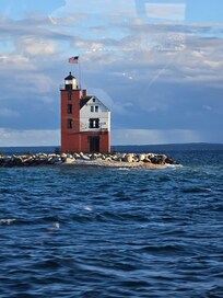 Mackinac Island lighthouse daytrip