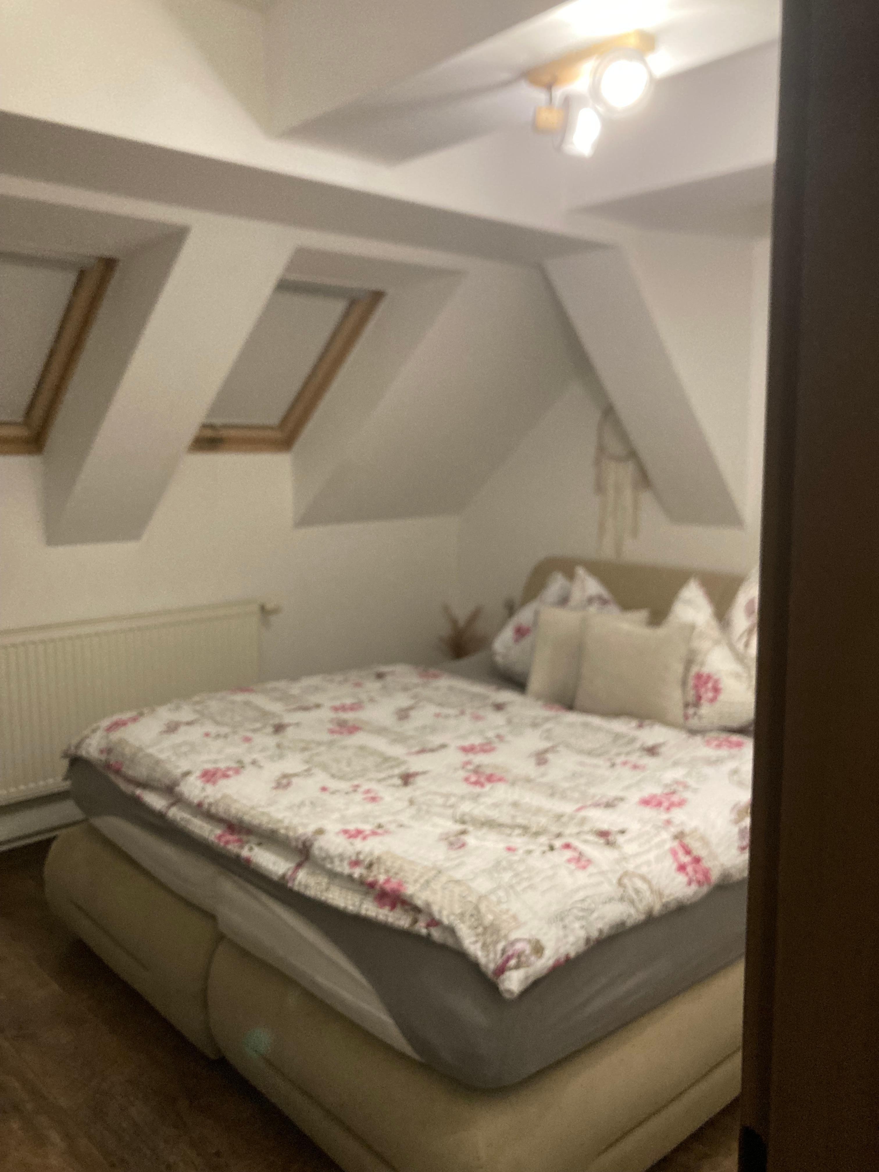 Bed was very comfortable and nicely made 