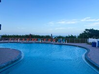 Pool in the evening