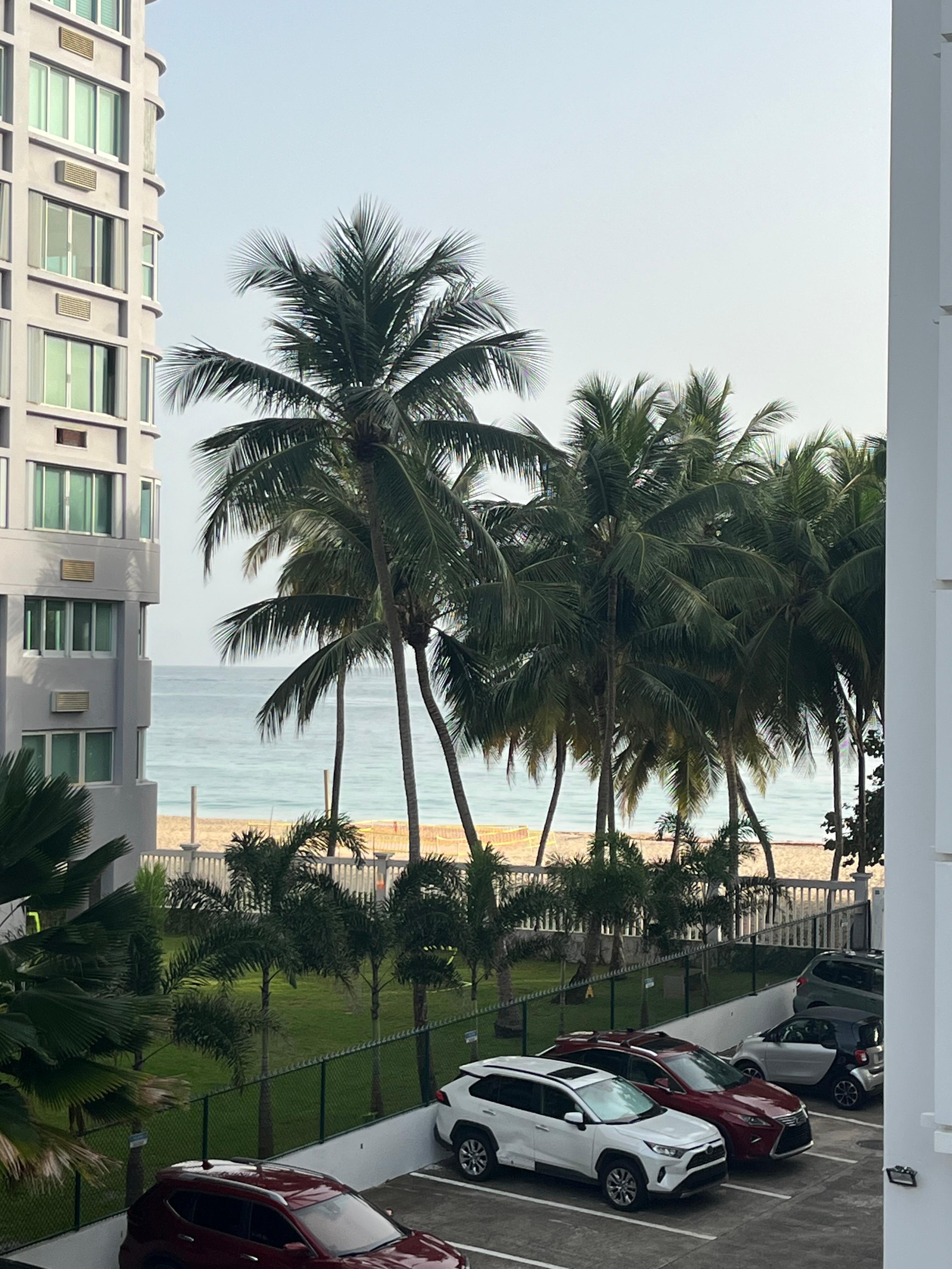 Ocean view room, nice!