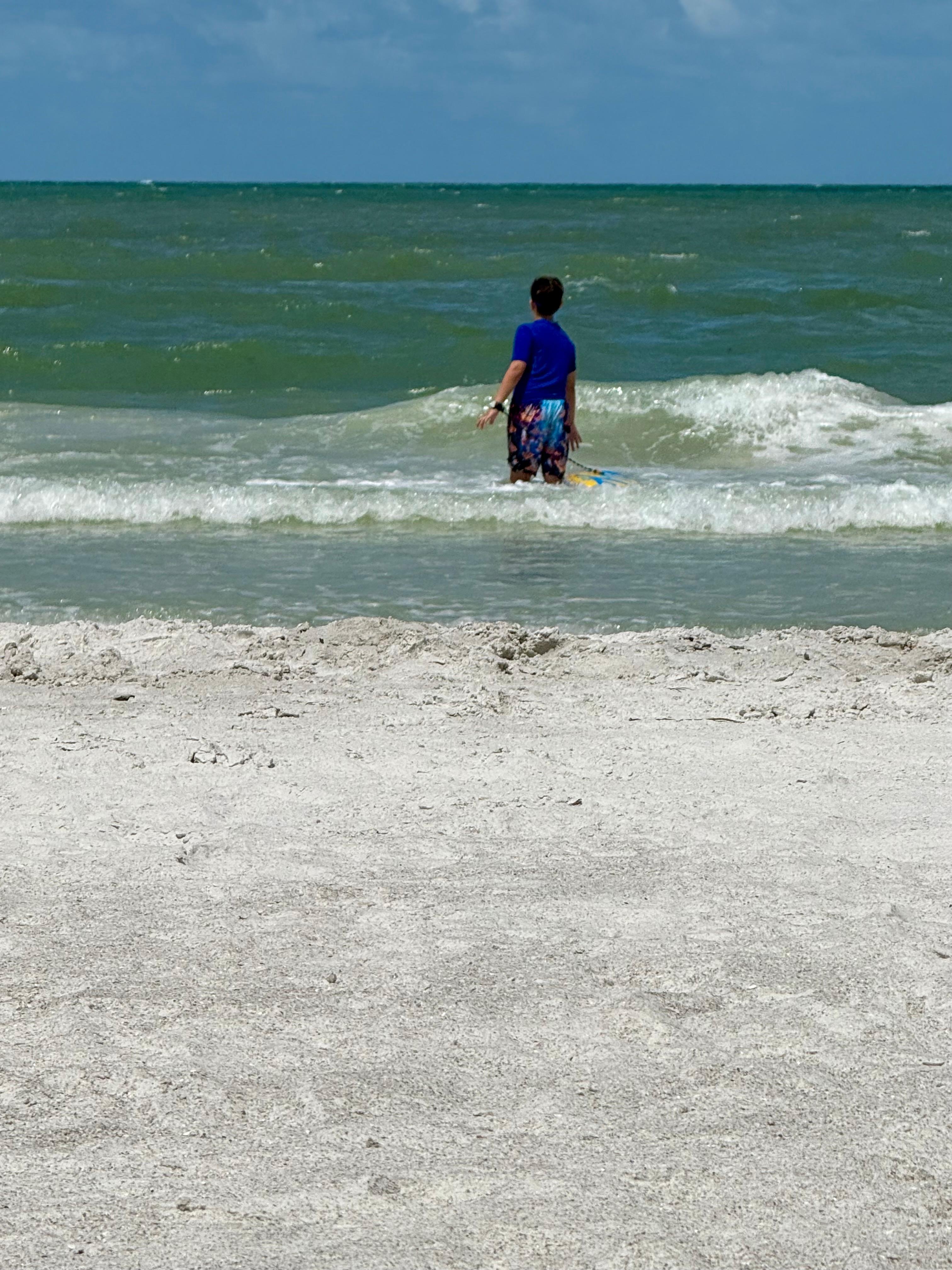 Waves were just right for the grands.