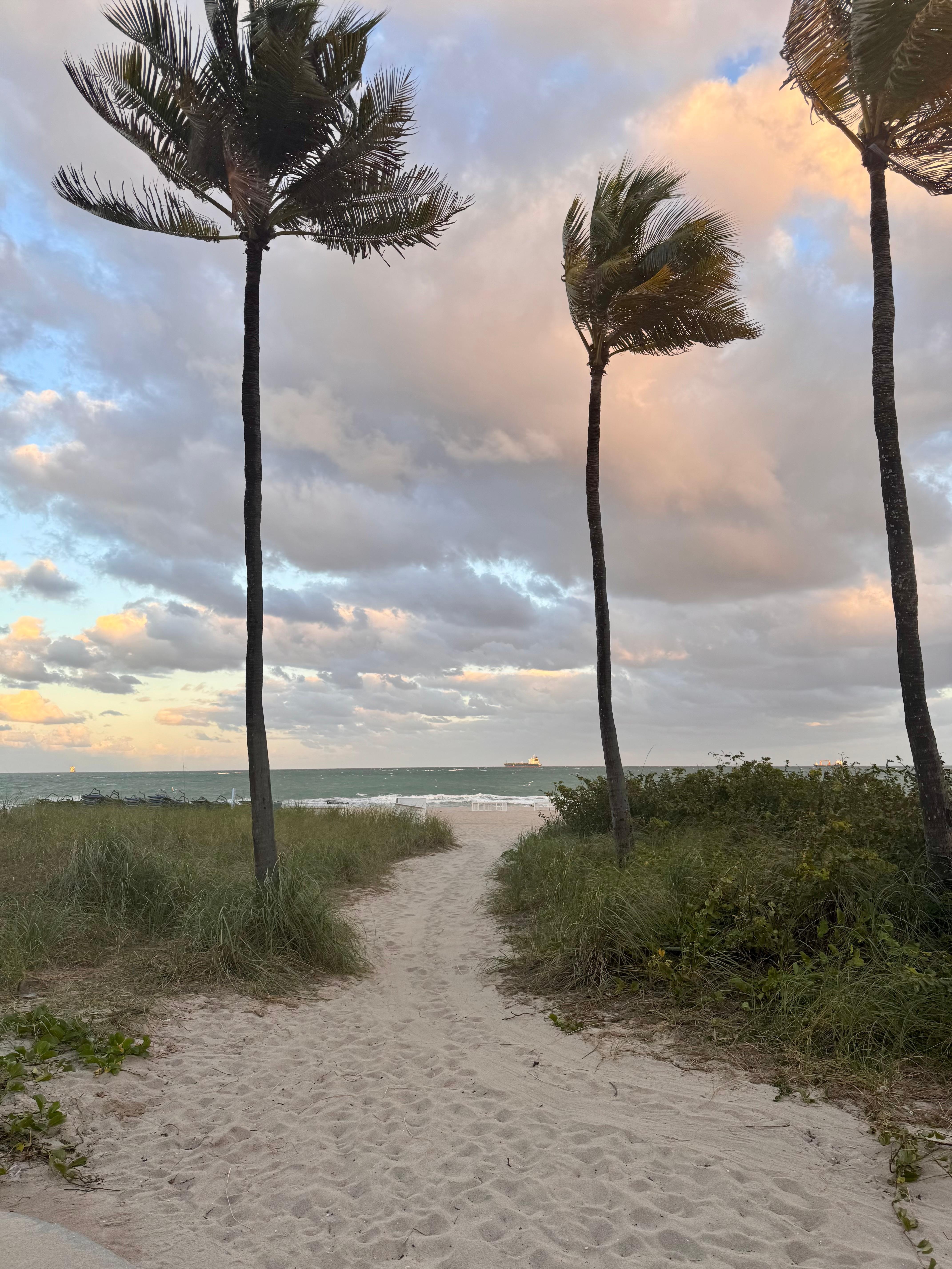 Right across the street!