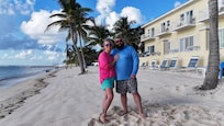 Wife and I loving the beach