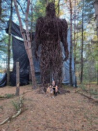 Great trail walk on site!