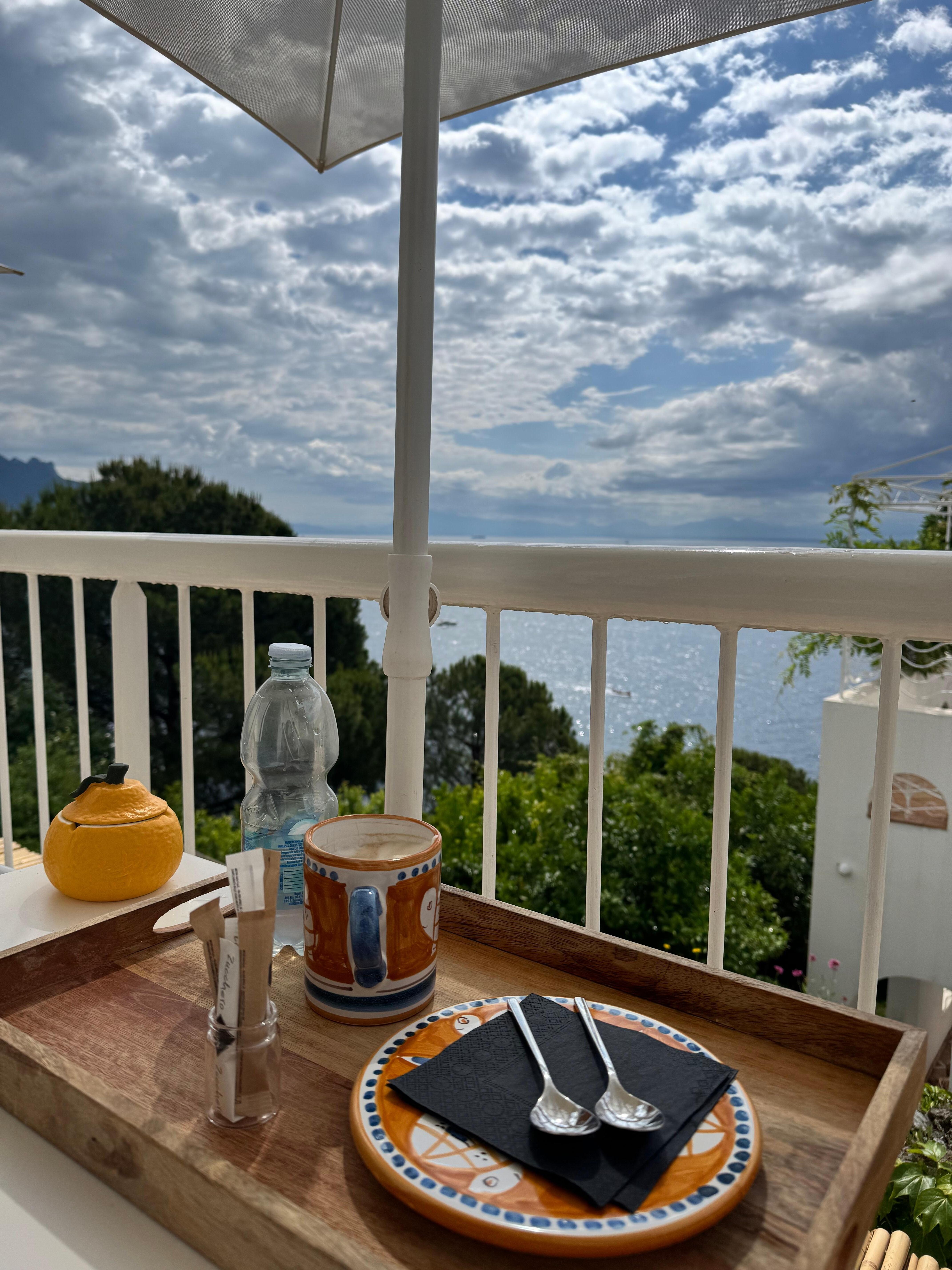 View from our room.