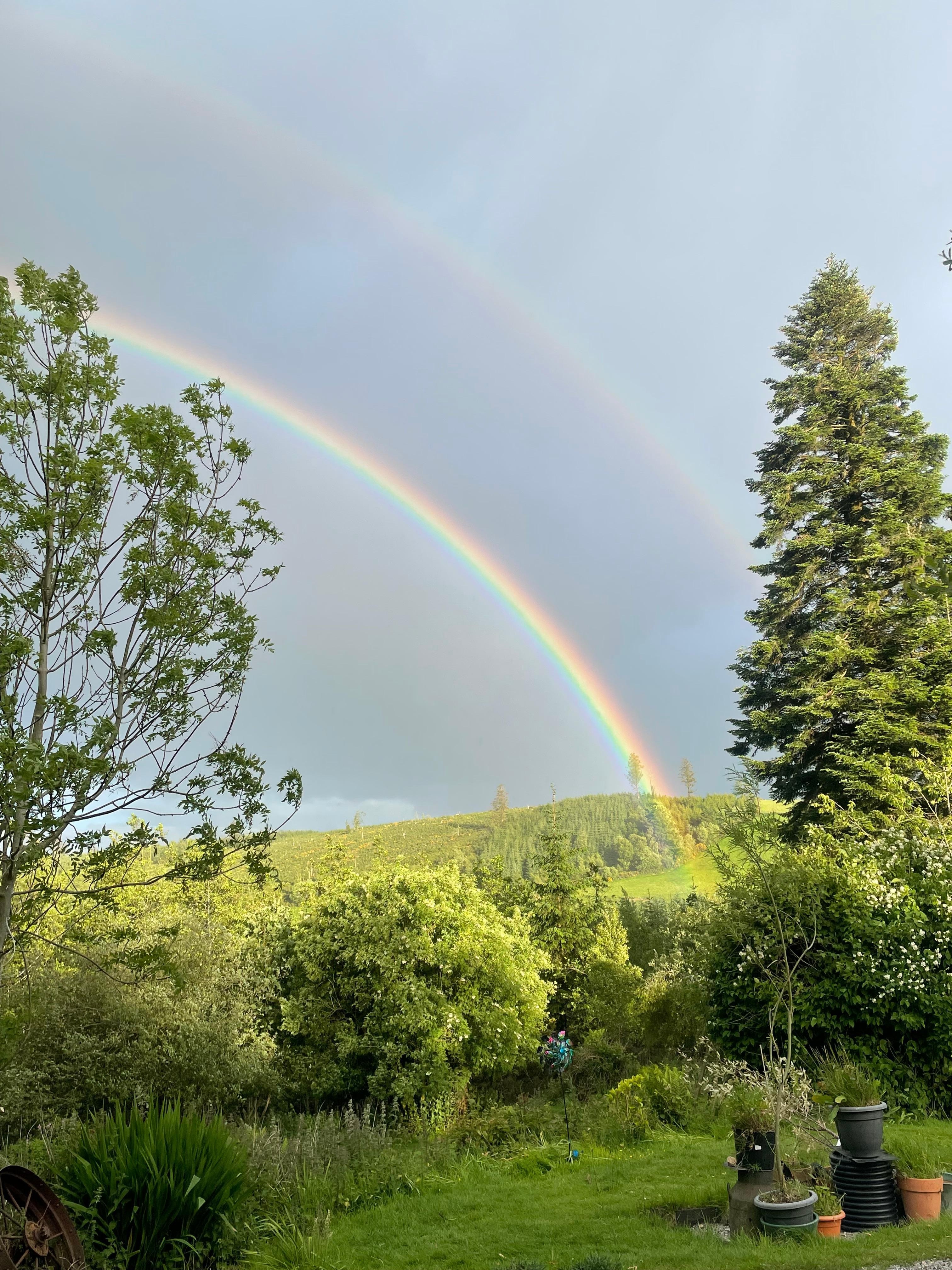 The only rainbow we seen during our whole trip was at Turrock Cottage! I’ve never seen one so vibrant! 
